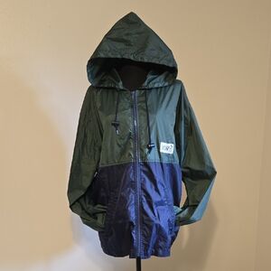 Disney Vintage Green Jacket with Mickey Mouse Patch